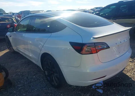 2018 Tesla Model 3 Long Range/Performance from USA, damaged, VIN 5YJ3E1EB8JF185822